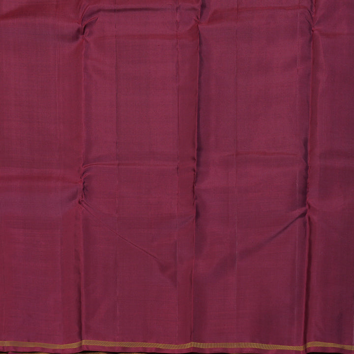 Hayagrivas Muppagam(Green,Purple And Wine Maroon) Handloom Kanjivaram Silk Saree BBD1457L6-1
