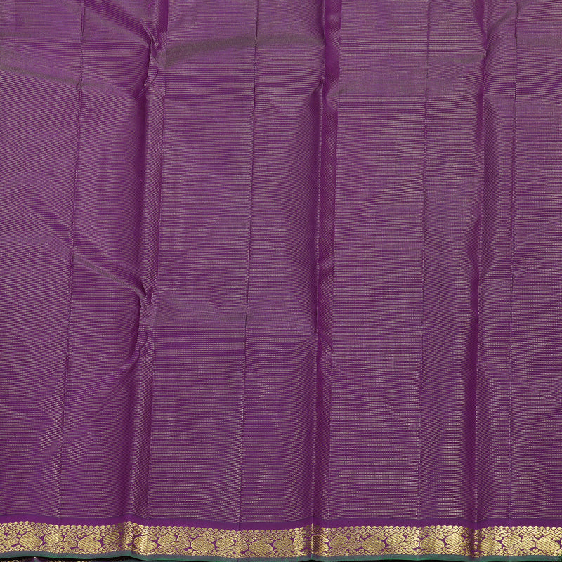 Hayagrivas Dark Purple Vairaoosi Handloom Kanjivaram Silk Saree BBD1461L15-3