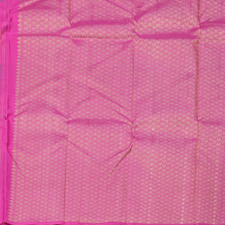 Hayagrivas Multi Color Checks Handloom Kanjivaram Silk Saree BBD1461L18-1