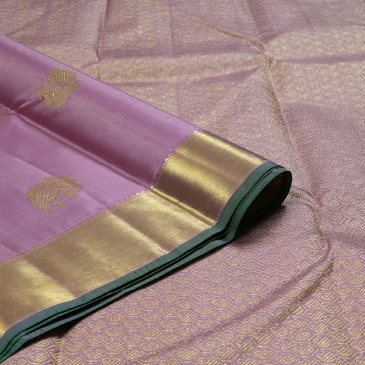 Hayagrivas Lavender Handloom Kanjivaram Silk Saree BBD1461L2-10