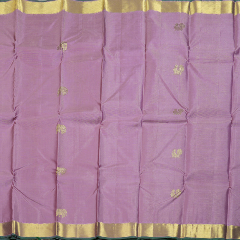 Hayagrivas Lavender Handloom Kanjivaram Silk Saree BBD1461L2-10