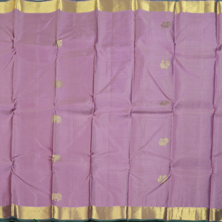 Hayagrivas Lavender Handloom Kanjivaram Silk Saree BBD1461L2-10