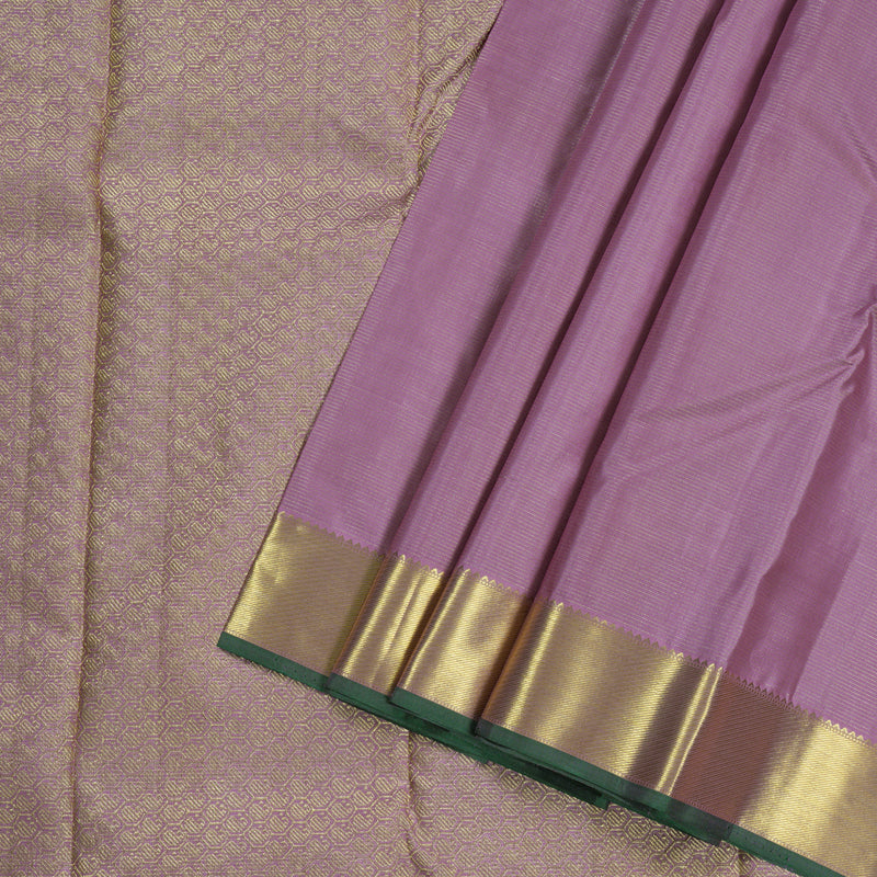 Hayagrivas Lavender Handloom Kanjivaram Silk Saree BBD1461L2-10