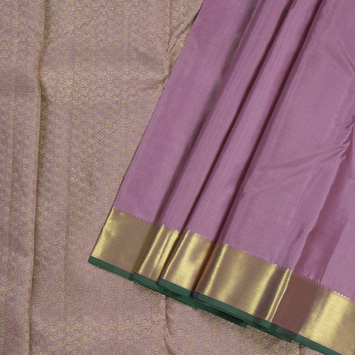 Hayagrivas Lavender Handloom Kanjivaram Silk Saree BBD1461L2-10
