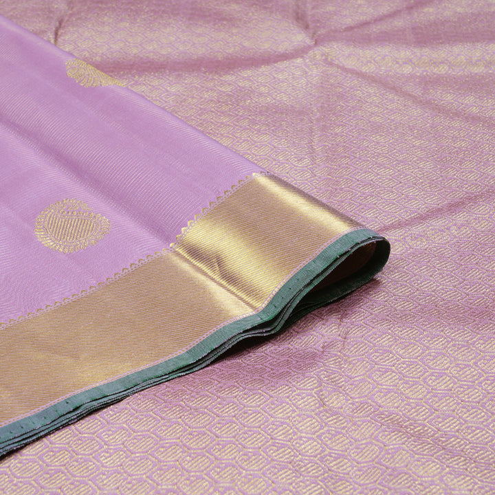 Hayagrivas Pretty Lavender Handloom Kanjivaram Silk Saree BBD1461L2-7