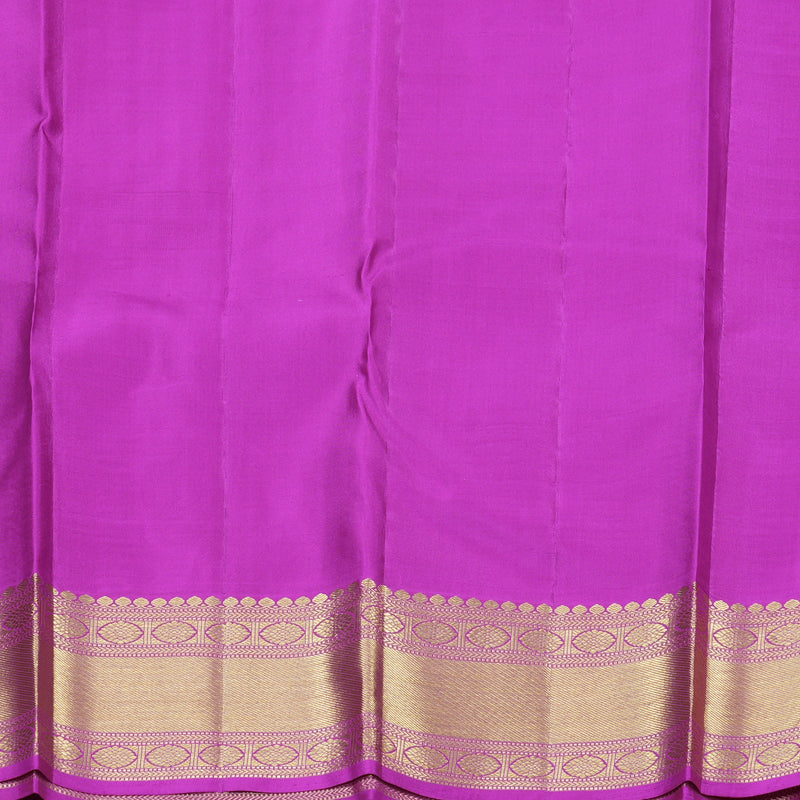 Hayagrivas Purplish Pink Handloom Kanjivaram Silk Saree BBD1461L21-1