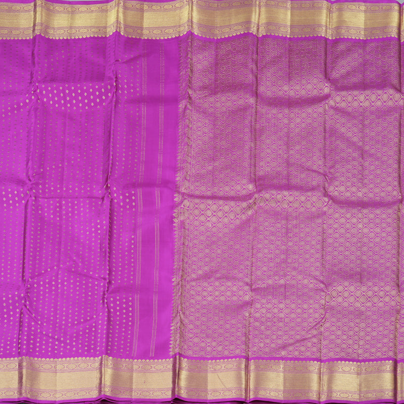 Hayagrivas Purplish Pink Handloom Kanjivaram Silk Saree BBD1461L21-1