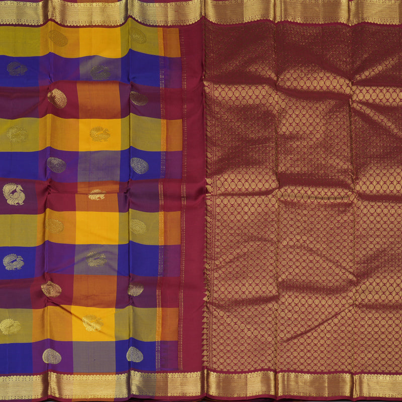 Hayagrivas Handloom Kanjivaram Silk Saree BBD1461L9-2