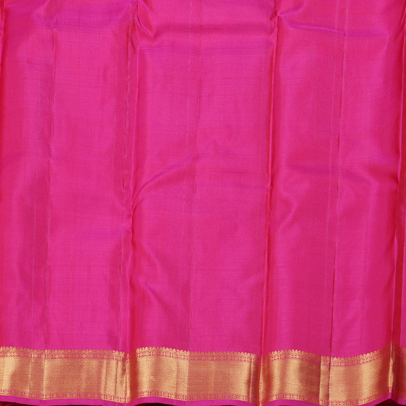Hayagrivas Reddish Pink Handloom Kanjivaram Silk Saree BBD1466L5-2