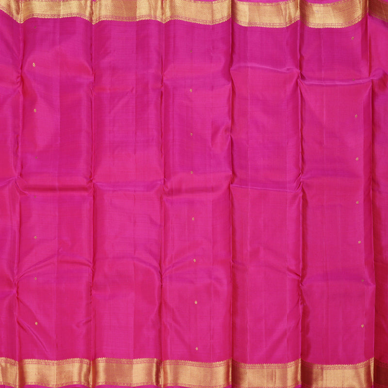 Hayagrivas Reddish Pink Handloom Kanjivaram Silk Saree BBD1466L5-2