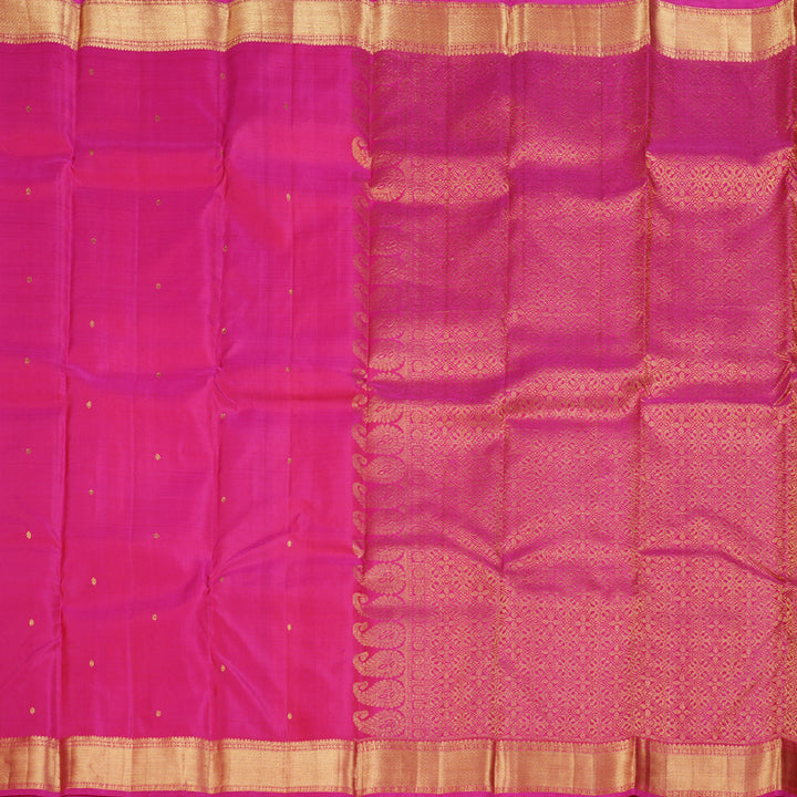 Hayagrivas Reddish Pink Handloom Kanjivaram Silk Saree BBD1466L5-2