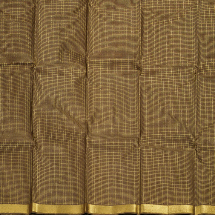 Hayagrivas Fenugreek Handloom Kanjivaram Silk Saree BBD1491L5-1