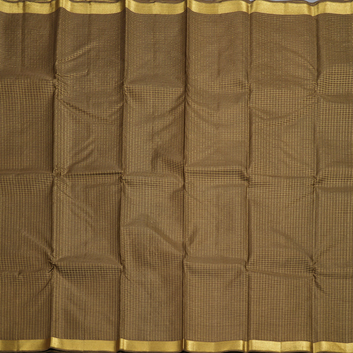 Hayagrivas Fenugreek Handloom Kanjivaram Silk Saree BBD1491L5-1