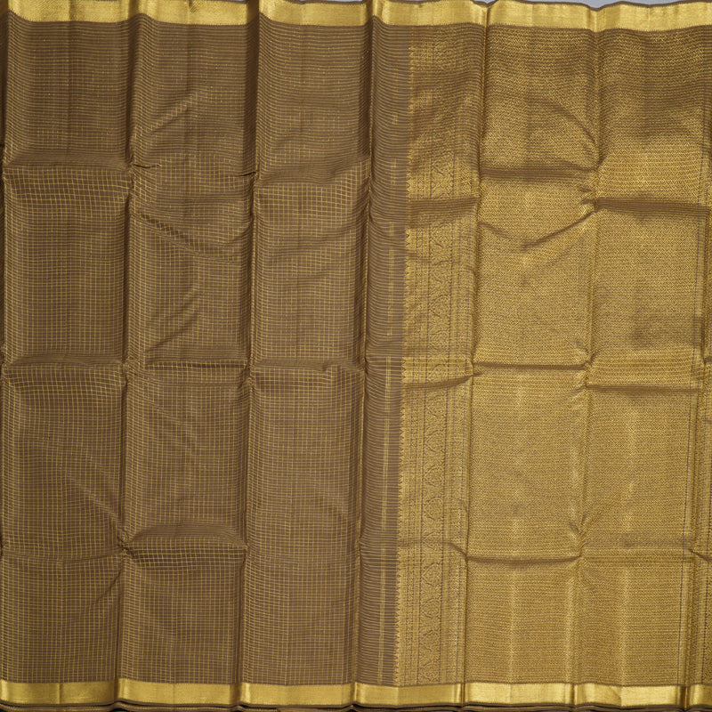 Hayagrivas Fenugreek Handloom Kanjivaram Silk Saree BBD1491L5-1