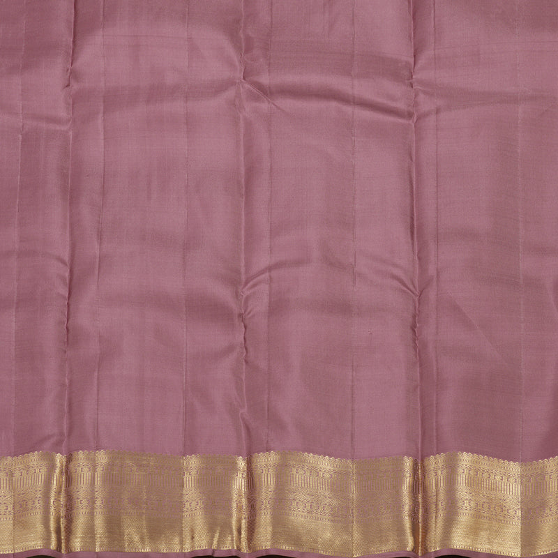 Hayagrivas Rosewood Pink Handloom Kanjivaram Silk Saree BBD1499L3-1