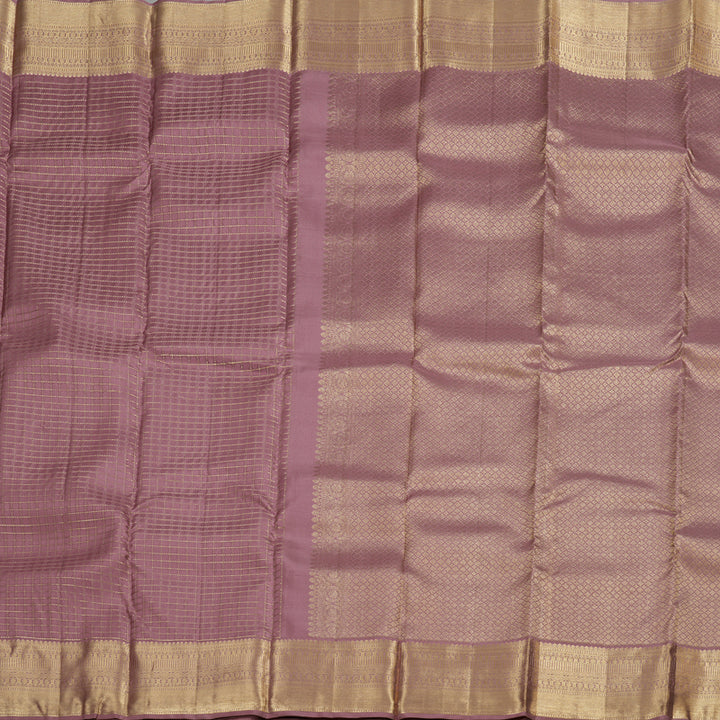 Hayagrivas Rosewood Pink Handloom Kanjivaram Silk Saree BBD1499L3-1