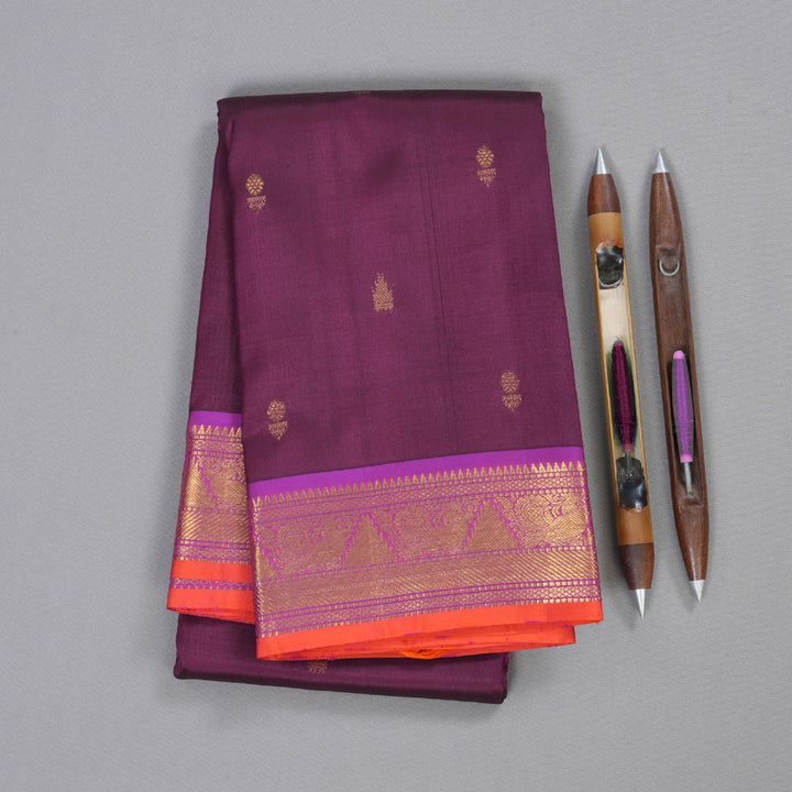 Hayagrivas Handloom Pure Kanjivaram Silk Saree BBD1522A7-1