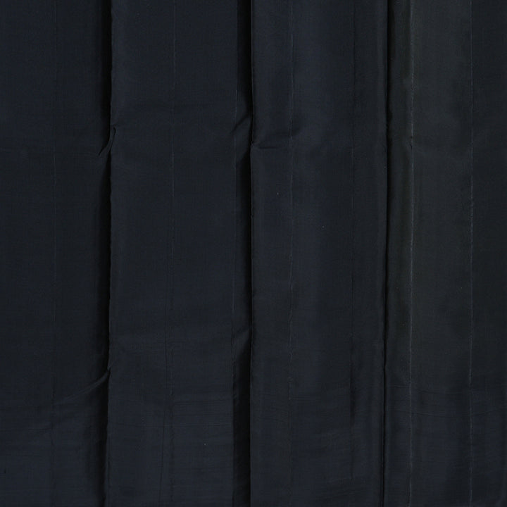 Hayagrivas Fluorescent Green Handloom Soft Silk Saree with Black Border BBD1550A13-6