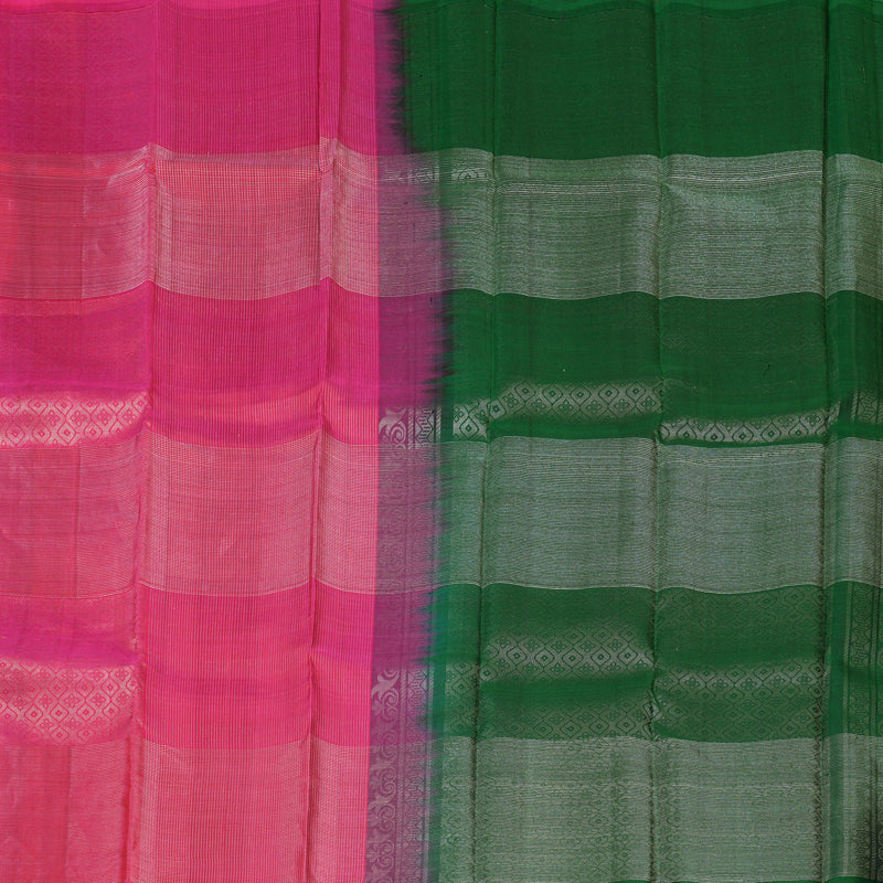 Hayagrivas Pink Pure Soft Silk Saree BBD1550A4-1