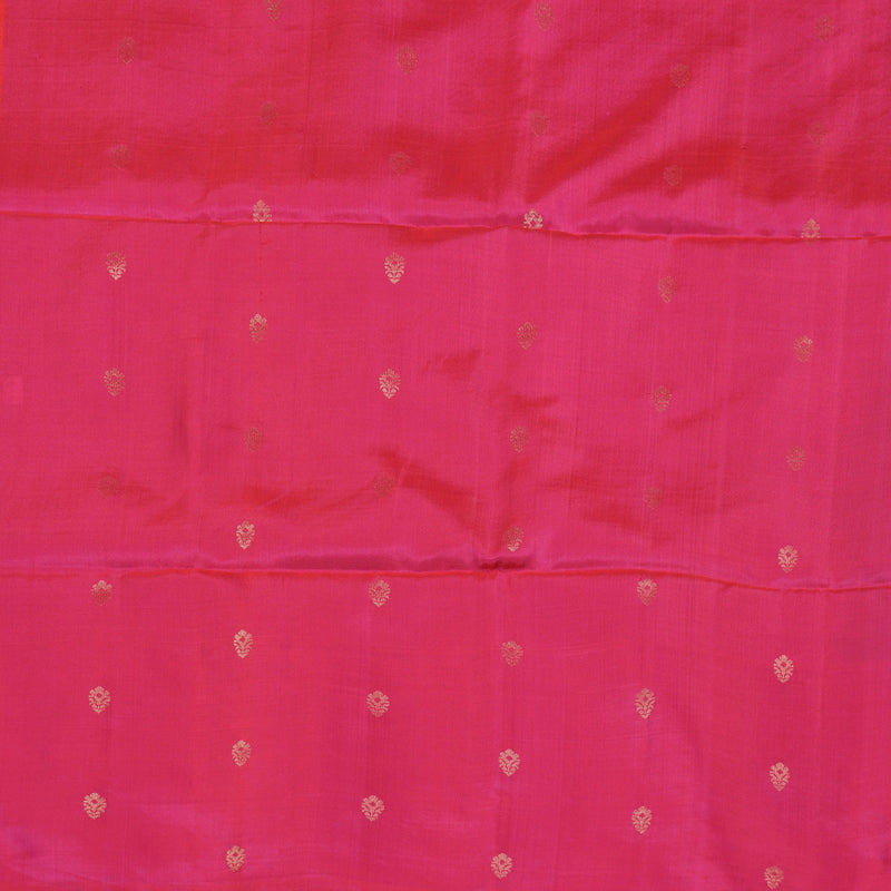 Hayagrivas Handloom Purple Soft Silk Saree with Pink Border BBD1557A9-2