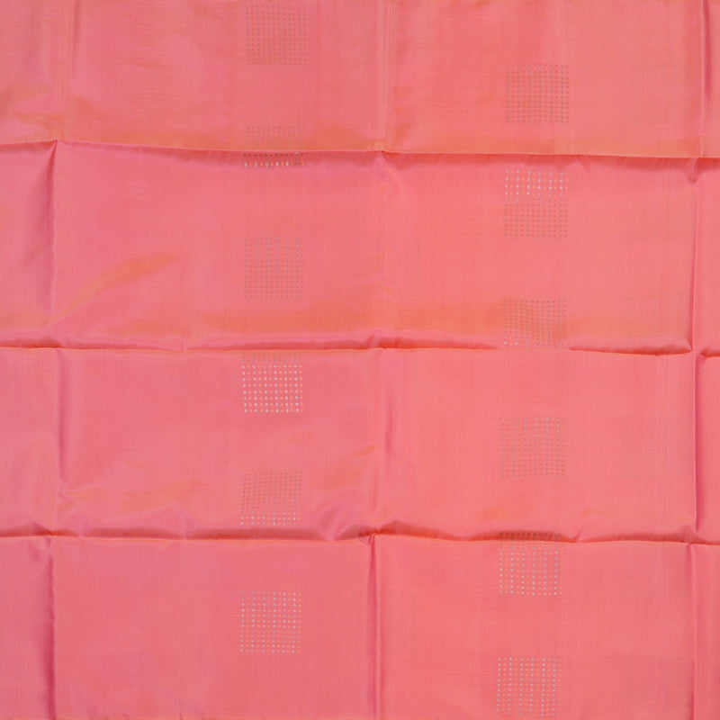 Hayagrivas Peach Pink Handloom Soft Silk Saree BBD1561A7-14