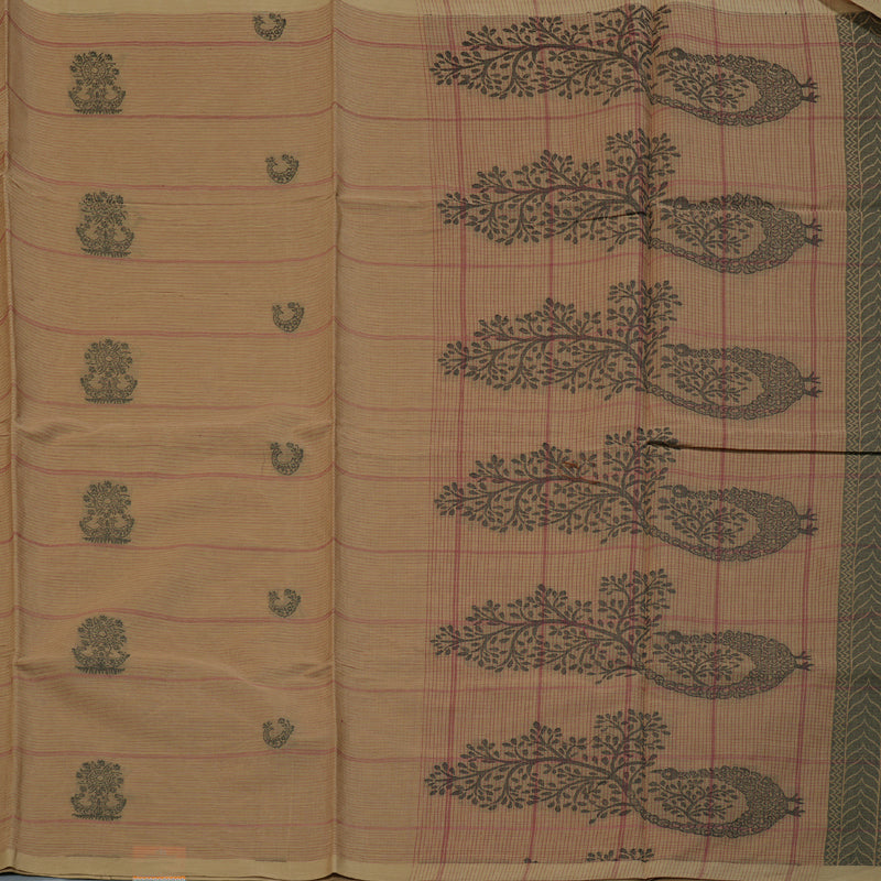 Hayagrivas Handloom Pure Cotton Saree BBD1629A30-1