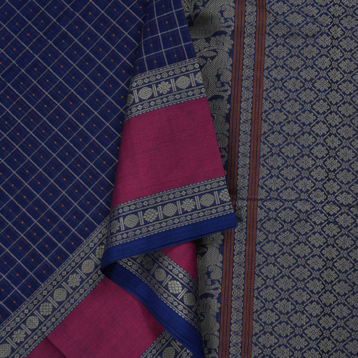 Hayagrivas Handloom Pure Cotton Saree BBD1630A17-2
