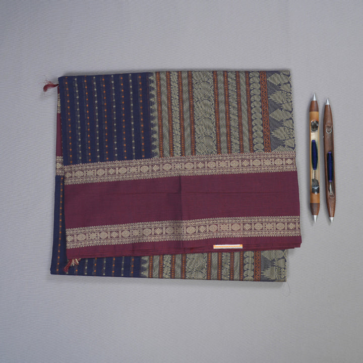 Hayagrivas Handloom Pure Cotton Saree BBD1630A23-3