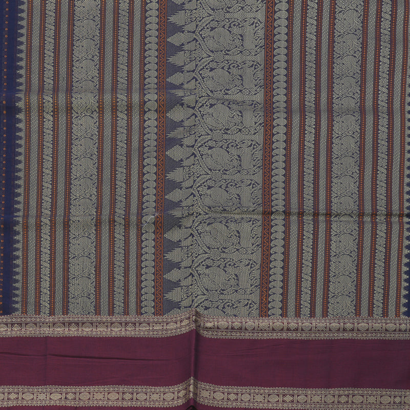 Hayagrivas Handloom Pure Cotton Saree BBD1630A23-3