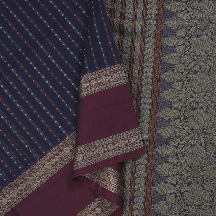 Hayagrivas Handloom Pure Cotton Saree BBD1630A23-3