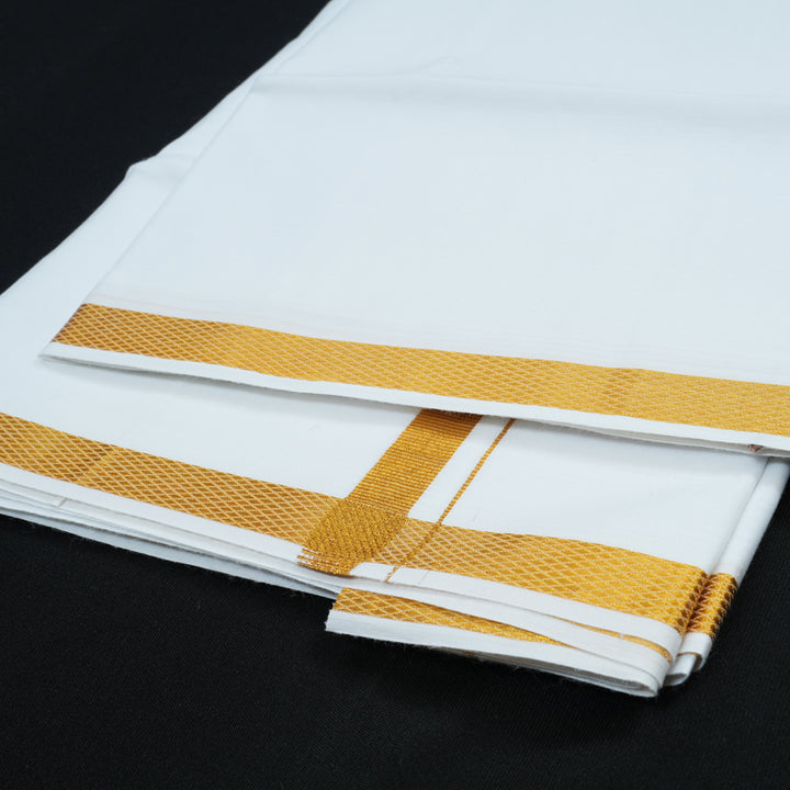 Hayagrivas Handloom 8 Mulam Cotton Dhoti BBD1707B1-1