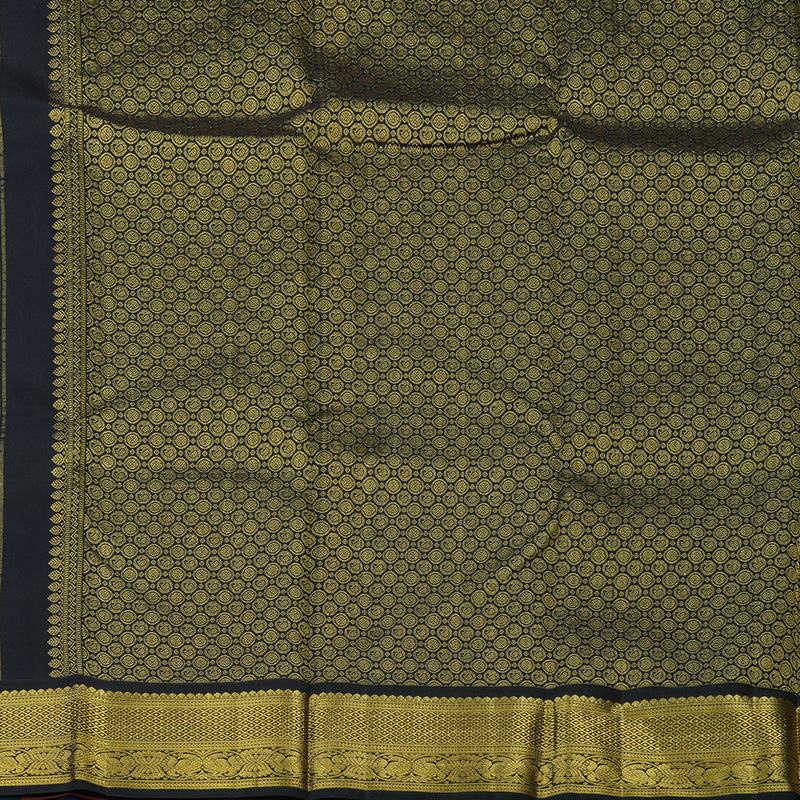 Hayagrivas Handloom Multicolour Checks Kanjivaram Silk Saree BBD1712811-1