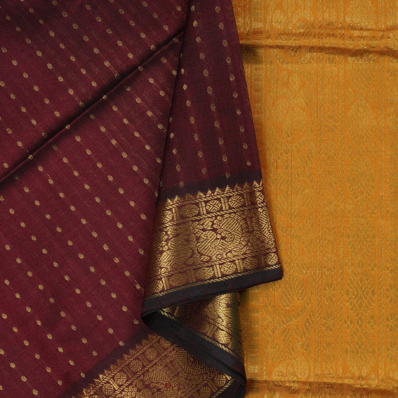 Hayagrivas Handloom Silk Cotton Saree BBD175E1-5