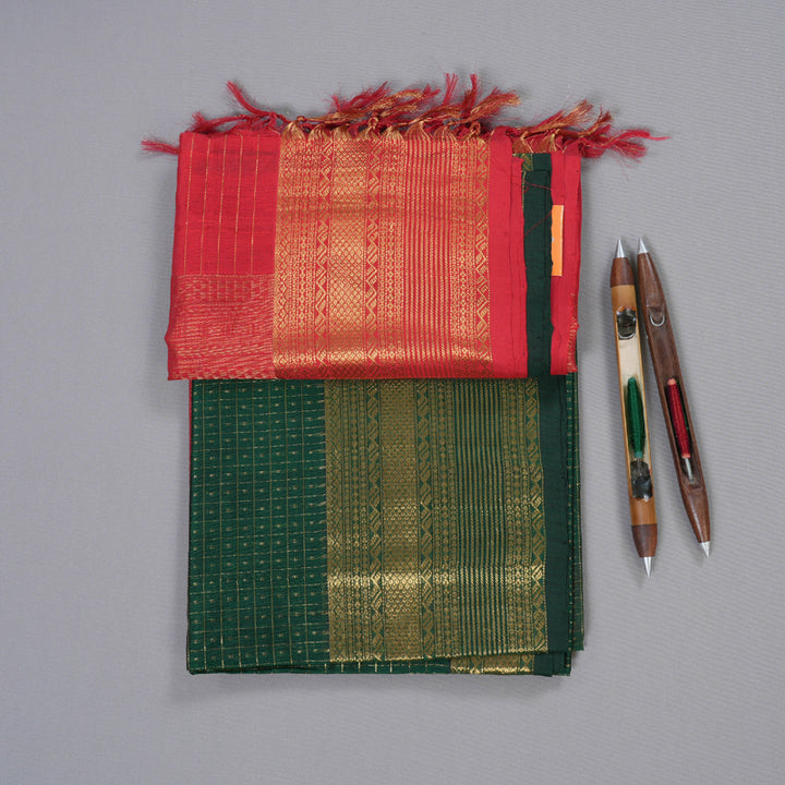 Hayagrivas Handloom Silk Cotton Saree BBD175E2-2