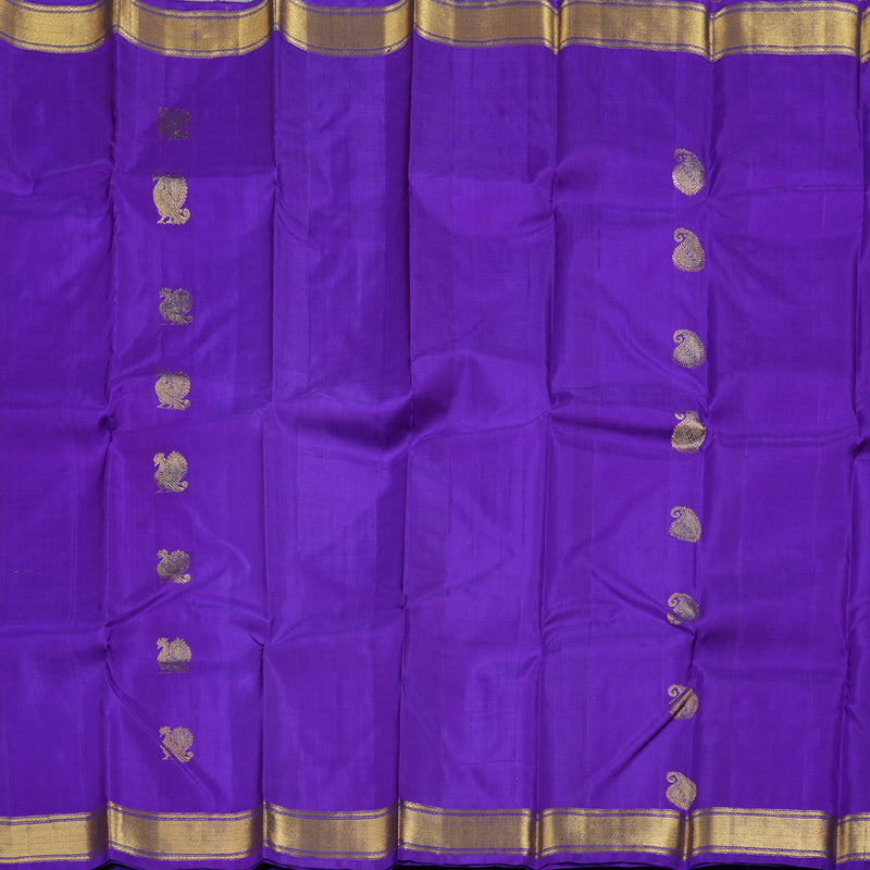 Hayagrivas Purple Handloom Kanjivaram Silk Saree BBD1771B1-10