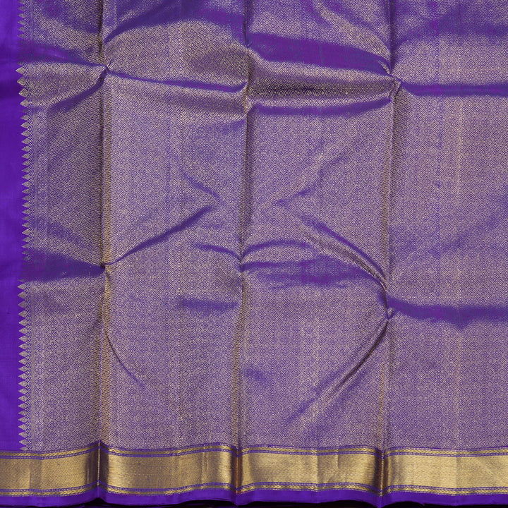 Hayagrivas Purple Handloom Kanjivaram Silk Saree BBD1771B1-10