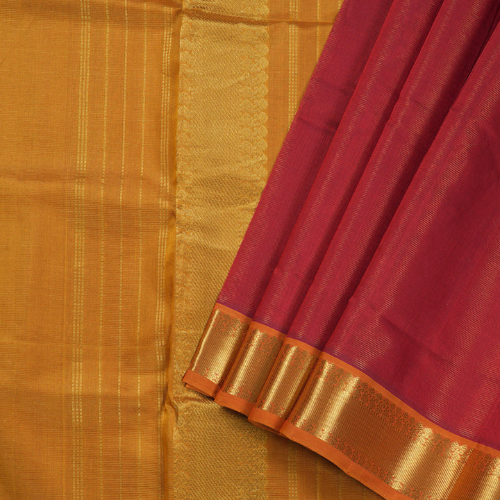 Hayagrivas Handloom Ten Yards Vairaoosi Silk Cotton Saree BBD1805B4-2