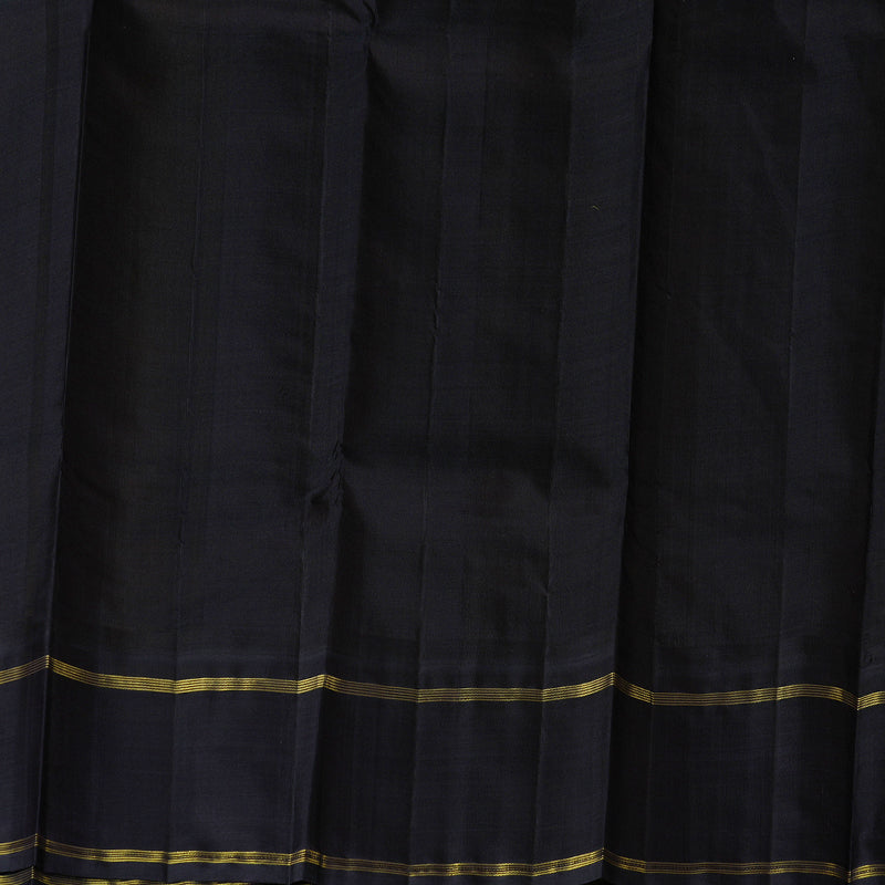 Hayagrivas Radiant Yellow Handloom Kanjivaram Silk Saree BBD1814B5-1