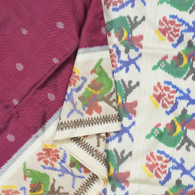 Hayagrivas Handloom Soft Silk Saree BBD185E1-1