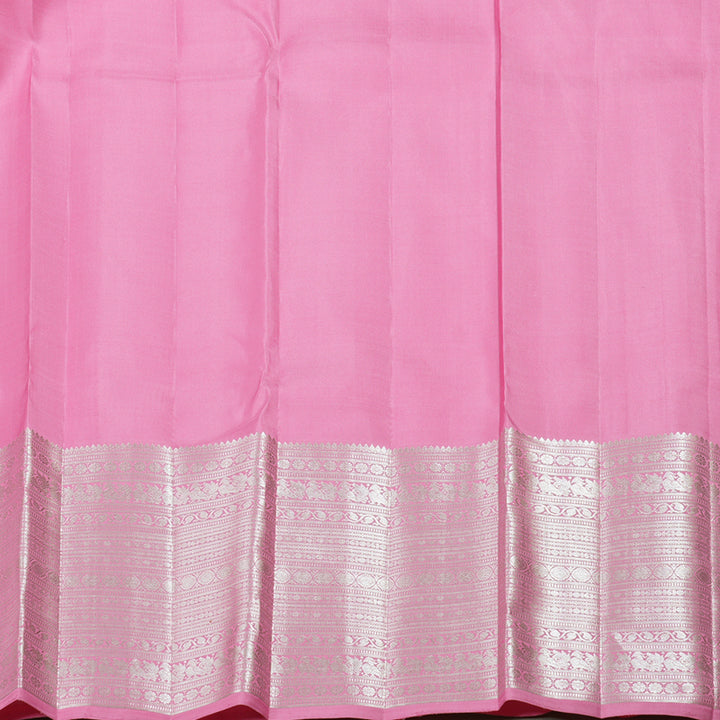 Hayagrivas Baby Pink Kanjivaram Silk Saree BBD189E7-1