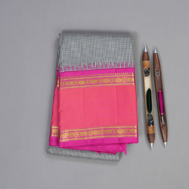 Hayagrivas Handloom Korvai Kanjivaram Silk Saree BBD1905C8-2