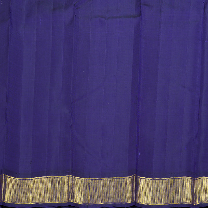 Hayagrivas Turqouise Blue Kanjivaram Silk Saree with Blue Border BBD1917C4-1