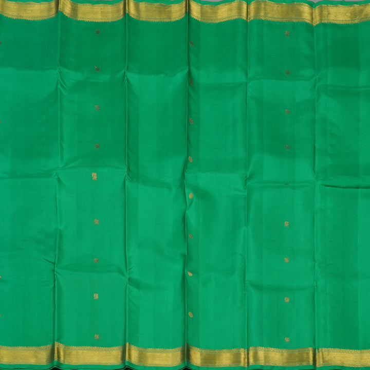 Hayagrivas Handloom Light Green Kanjivaram Silk Saree BBD1922C1-5