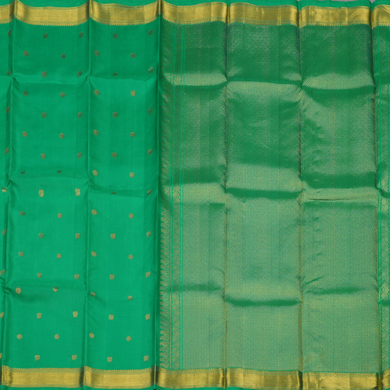 Hayagrivas Handloom Light Green Kanjivaram Silk Saree BBD1922C1-5