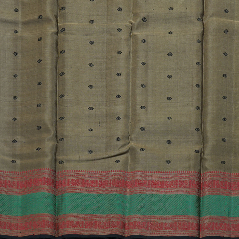 Hayagrivas Handloom Thread Work Kanjivaram Silk Saree