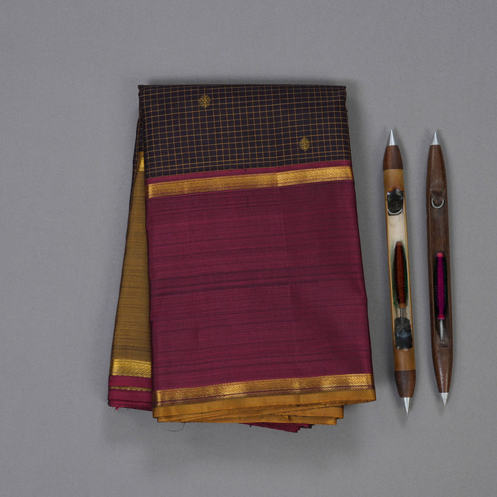 Hayagrivas Handloom Ganga Jamuna Kanjivaram Silk Saree BBD1987C4-1