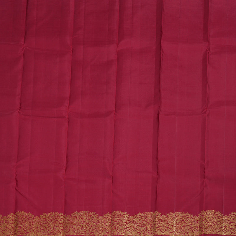 Hayagrivas Maroon Kanjivaram Silk Saree BBD199E7-1