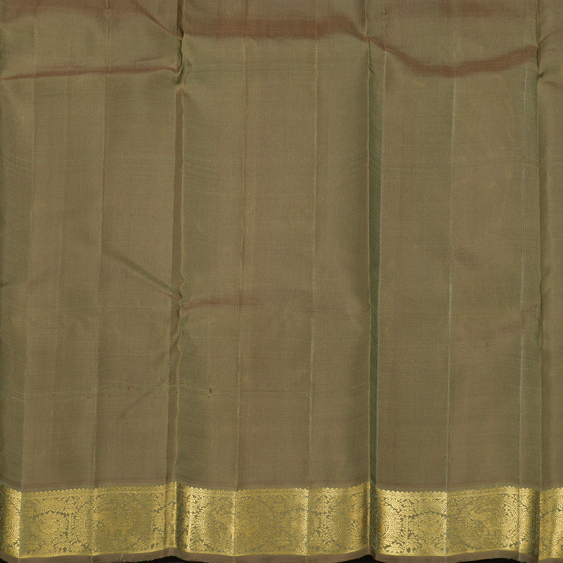 Hayagrivas Handloom Guava With Mehndi Border Kanjivaram Silk Saree BBD208E1-1