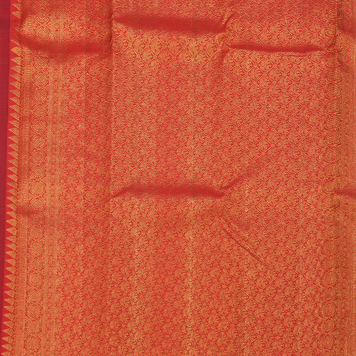 Hayagrivas Handloom Borderless  Kanjivaram Silk Saree BBD210E8-1