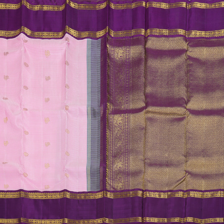 Hayagrivas Handloom Retta Pettu Kanjivaram Silk Saree BBD234E2-1